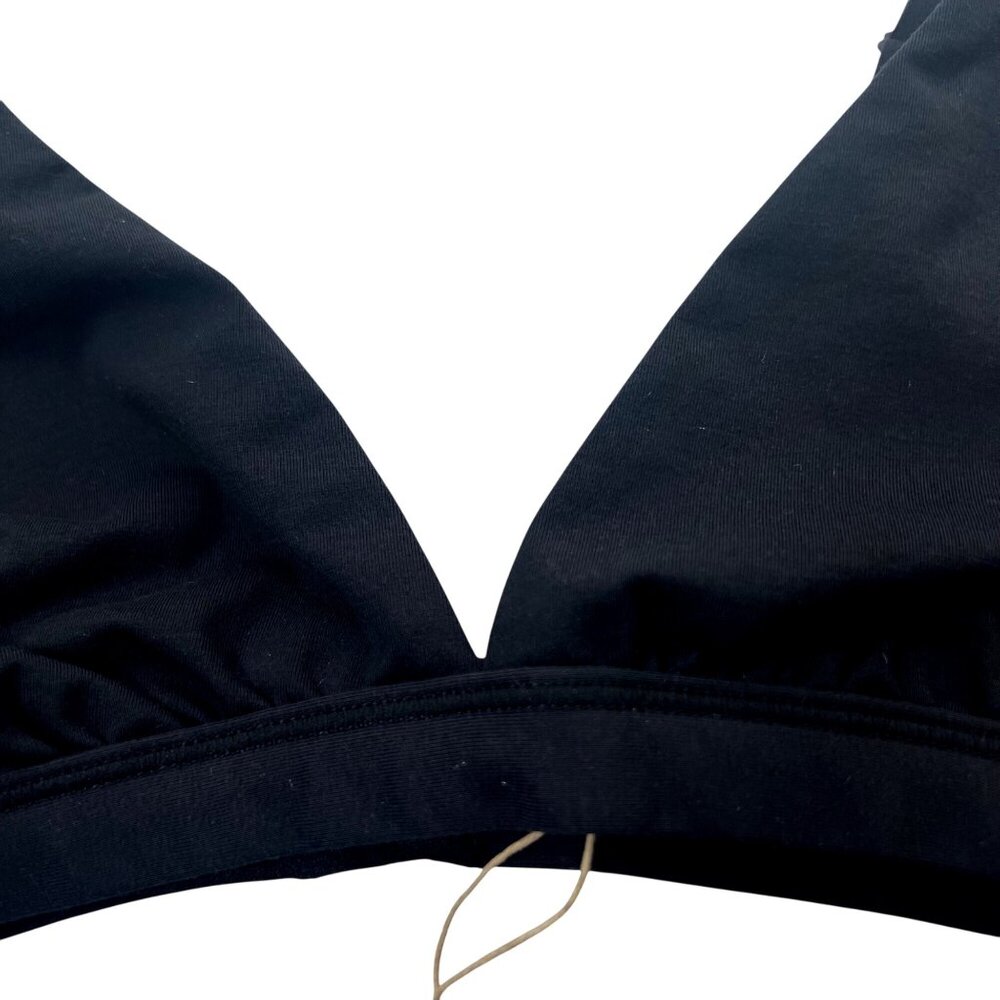 SKIMS Body Basics Triangle Bralette Onyx XS - Picture 3 of 9